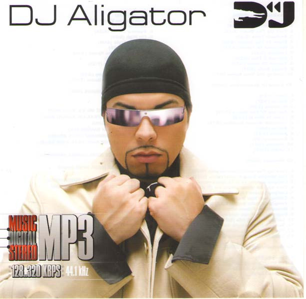 DJ Aligator (MP3) на DVD DJ Aligator (MP3) на DVD