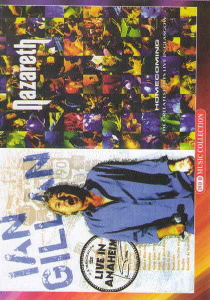 Ian Gillan Live in Anaheim / Nazareth Homecoming на DVD