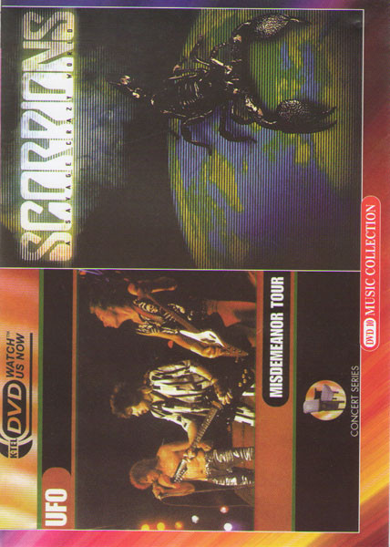 UFO Misdemeanor tour / Scorpions A Savage Crazy World на DVD