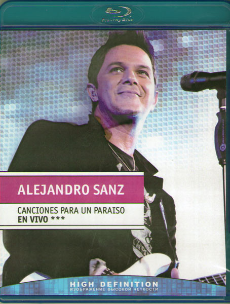 Alejandro Sanz Canciones Para Un Paraiso En Vivo (Blu-ray) на Blu-ray Alejandro Sanz Canciones Para Un Paraiso En Vivo (Blu-ray) на Blu-ray
