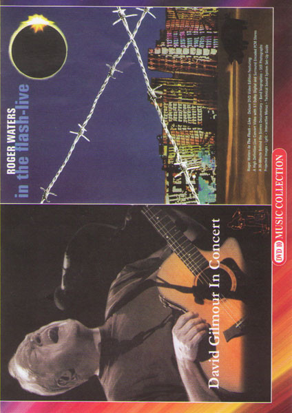 David Gilmour in concert / Roger Waters In the Flesh live на DVD