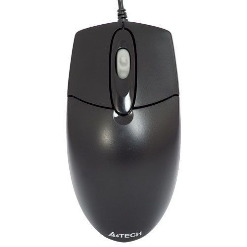 Мышь A4Tech  OP-720  USB черная , оптика, колесо