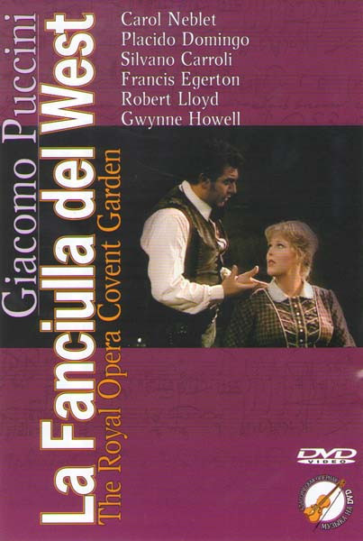 Девушка с Запада на DVD