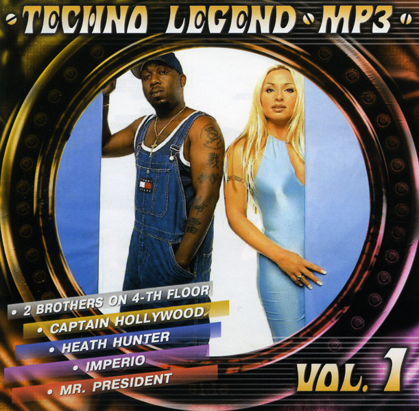 Techno Legend  vol.1 (mp 3) на DVD