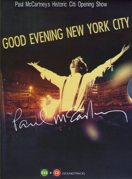 Paul McCartney Good evening New York city (DVD+CD) на DVD