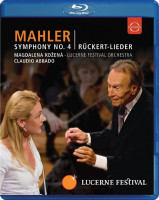Изображение товара Mahler Symphony No 4 Ruckert Lieder Lucerne Festival (Малер Симфония 4) (Blu-ray)