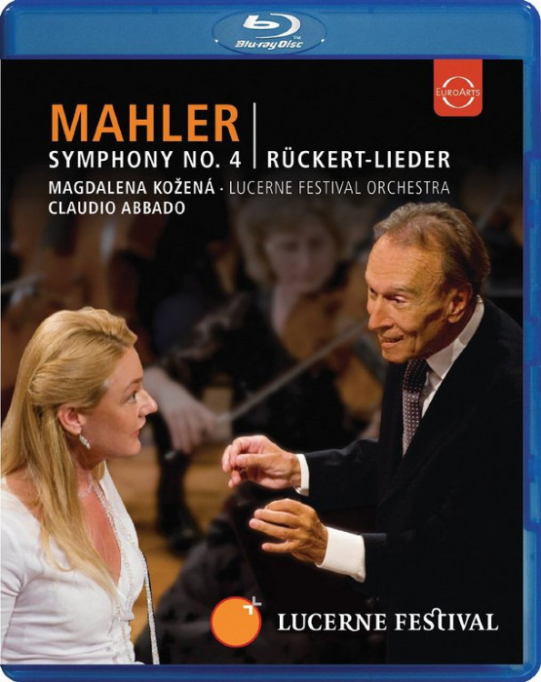 Mahler Symphony No 4 Ruckert Lieder Lucerne Festival (Малер Симфония 4) (Blu-ray) на Blu-ray