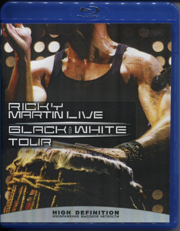 Ricky Martin Live Black and White Tour (Blu-ray) на Blu-ray Ricky Martin Live Black and White Tour (Blu-ray) на Blu-ray