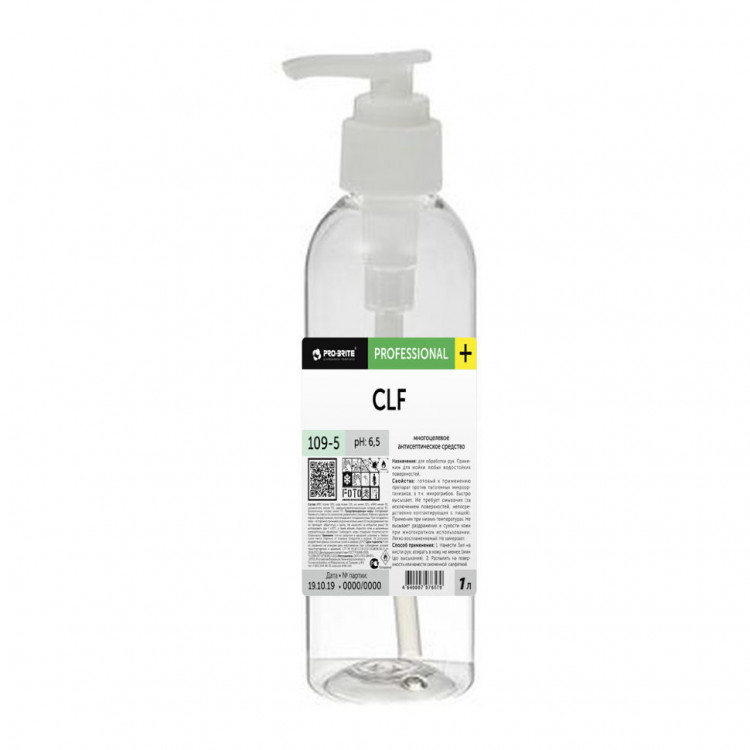 Антисептик для рук и поверхностей на спиртовой основе CLF Антисептик для рук и поверхностей на спиртовой основе CLF