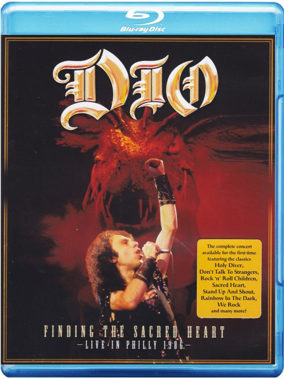 Dio Finding the Sacred Heart Live in Philly 1986 (Blu-ray)* на Blu-ray