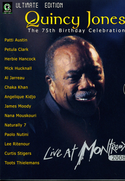 Quincy Jones: The 75th Birthday Celebration - Live At Montreux 2008 (2 DVD) на DVD