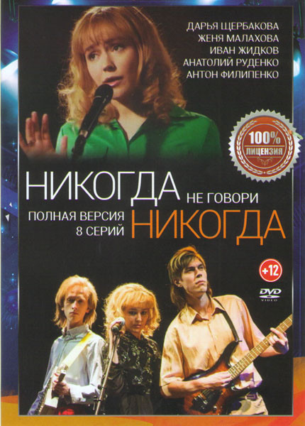 Никогда не говори никогда (8 серий) на DVD