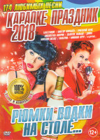 Изображение товара Караоке праздник 2018 Рюмка водки на столе 174 песни