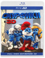 Изображение товара Смурфики 3D+2D (Blu-ray 50GB)