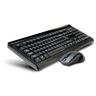 Комплект клавиатура+мышь A4 TECH 6100F радио оптика V-track USB Black