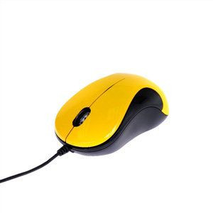 Мышь A4Tech Q3-320-3,опт,GlassRun Full Speed, USB Yellow