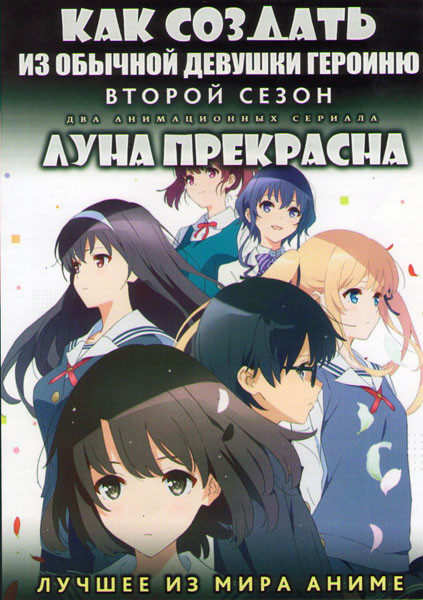 Как создать из обычной девушки героиню ТВ 2 Сезон (11 серий) / Луна прекрасна ТВ (12 серий) (2 DVD) на DVD