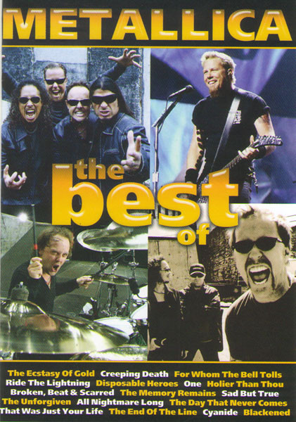 Metallica The best of на DVD