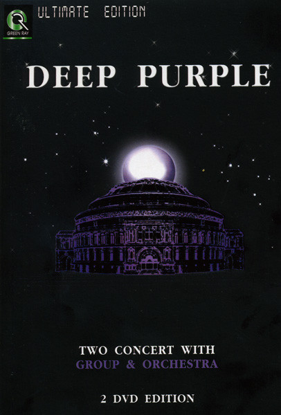 DEEP PURPLE - 2 Famous Concerts.Group & Orchestra  Ultimate Edition (2 dvd) на DVD