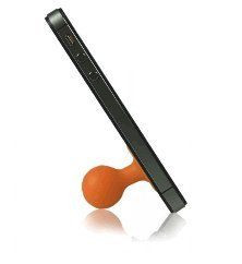 Подставка универсальная для iPhone (присоска для плоской поверхности оранжевый)