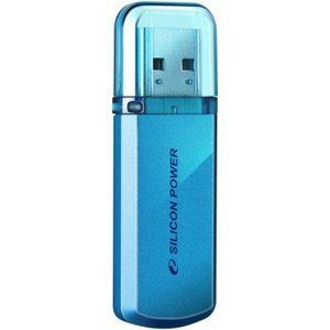 Флеш-карта Flash Drive 16GB USB 2.0 Silicon Power Helios 101 Blue