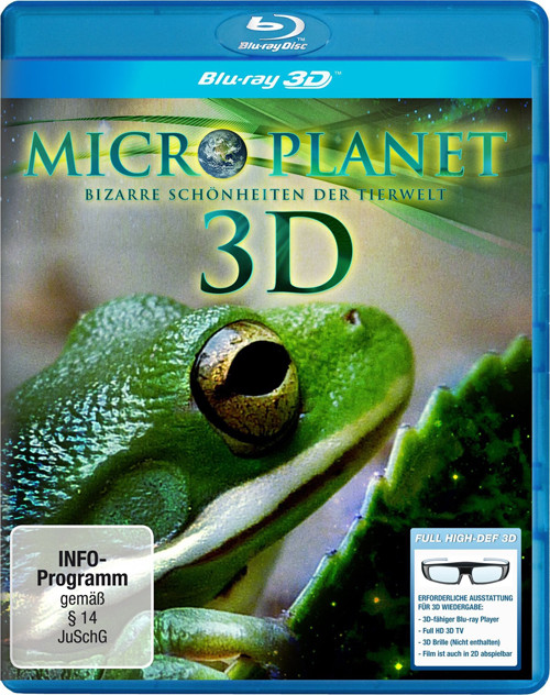 Микро планета 3D+2D (Blu-ray) на Blu-ray
