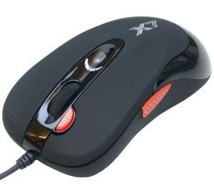 Мышь A4 Х-705K игровая, черная , USB