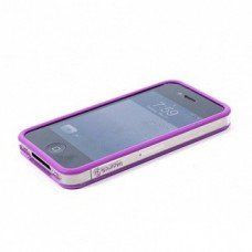 Бампер Griffin Reveal Frame для iPhone 4 Фиолетовый Уценка 