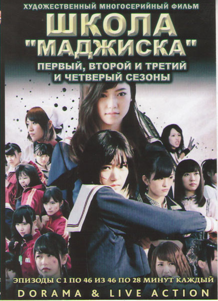 Школа Маджиска 1,2,3,4 Сезоны (46 серий) (4 DVD) на DVD