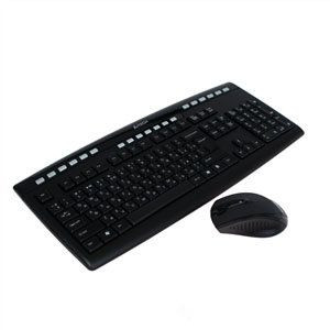 Комплект клавиатура+мышь A4 TECH 9200F радио оптика V-track USB Black