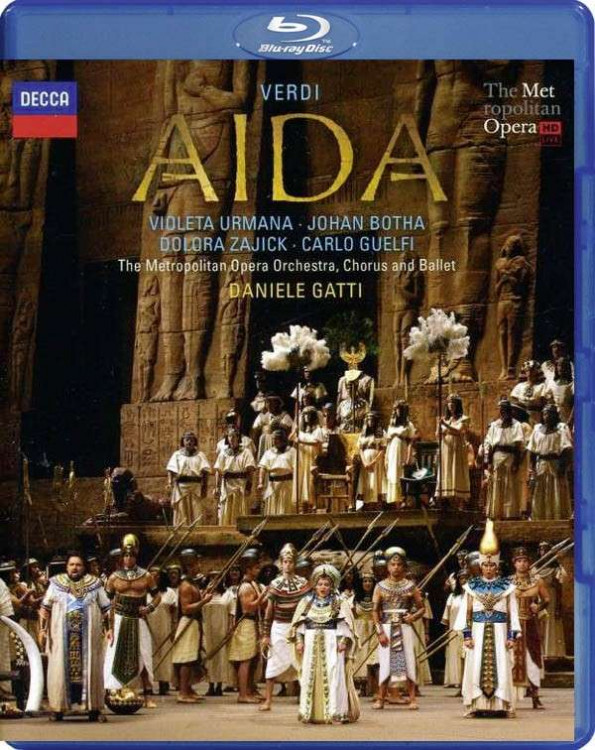 Verdi Aida (Blu-ray) на Blu-ray