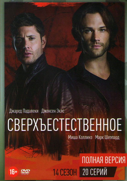 Сверхъестественное 14 Сезон (20 серий) на DVD