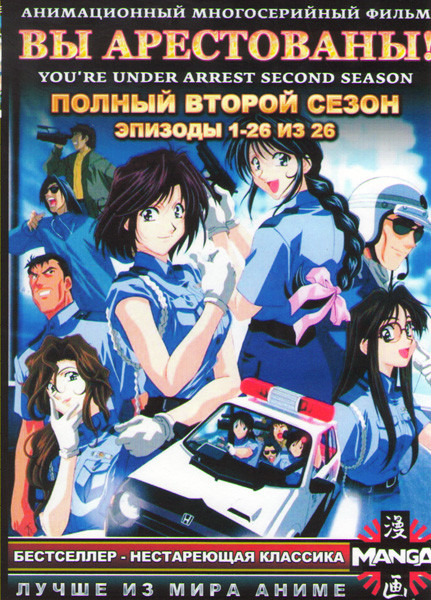 Вы арестованы 2 Сезон (26 серий) (2 DVD) на DVD