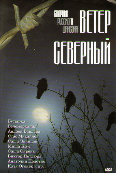Ветер северный Сборник русского шансона 220 песен на DVD Ветер северный Сборник русского шансона 220 песен на DVD