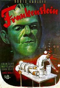 Франкенштейн (Джеймс Уэйл) на DVD