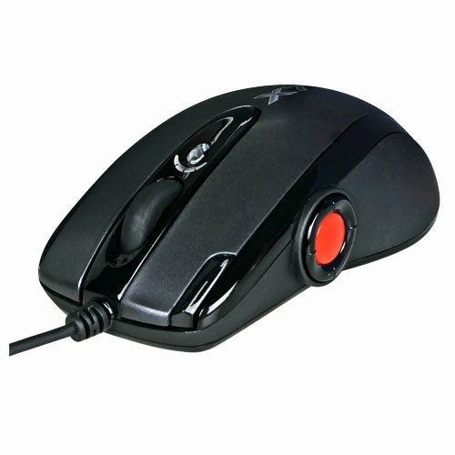 Мышь А4Tech  Х-755BK игровая, черн., USB \20
