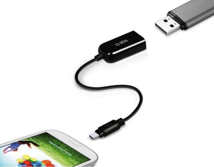 Переходник USB для Samsung Galaxy SII/SIII/Note (micro USB)