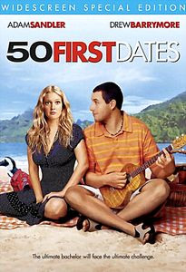 Пятьдесят первых поцелуев (50 первых поцелуев)  на DVD