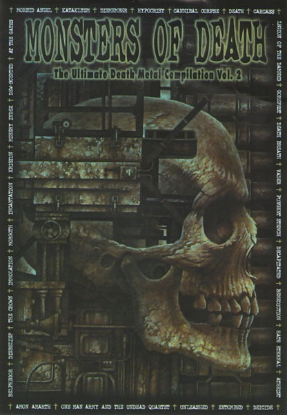 Monsters of Death The Ultimate death metal Compilation The Ultimate death metal Compilation vol. 2 на DVD