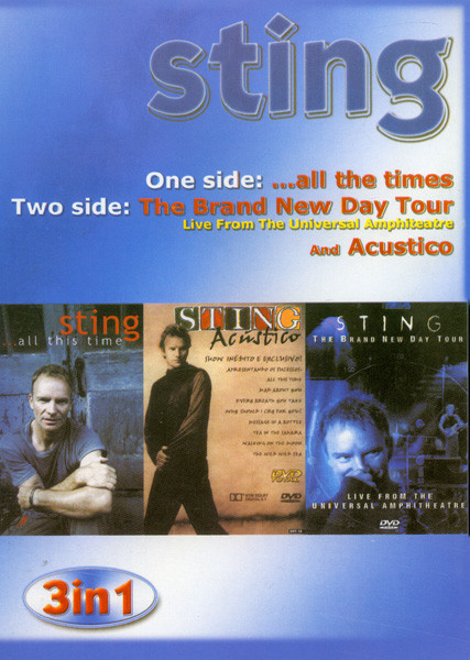 Sting- all the times/The brand new day tour/Acustico на DVD