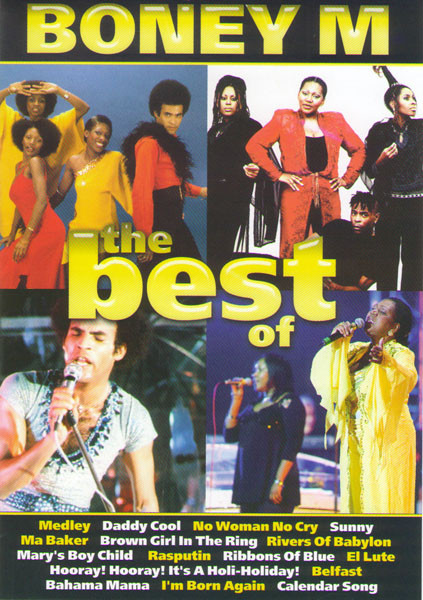 Boney M The Best на DVD