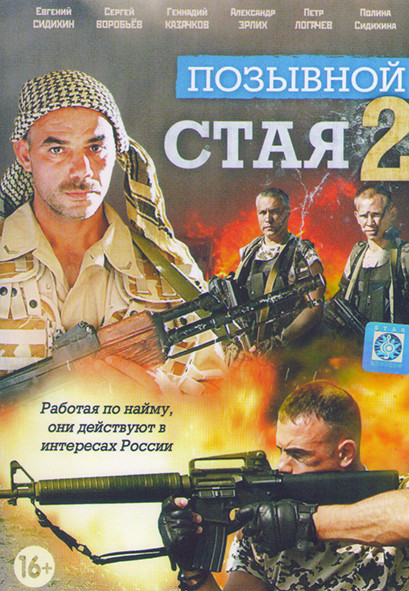 Позывной Стая 2 (12 серий) на DVD Позывной Стая 2 (12 серий) на DVD