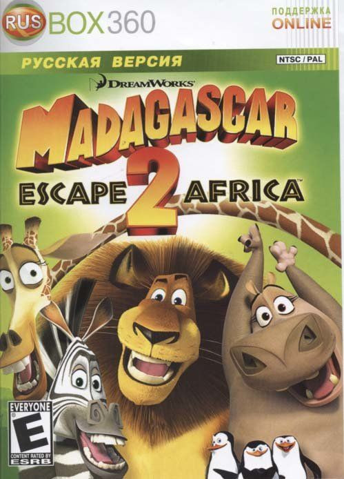Madagascar 2 Escape to Africa (Xbox 360)