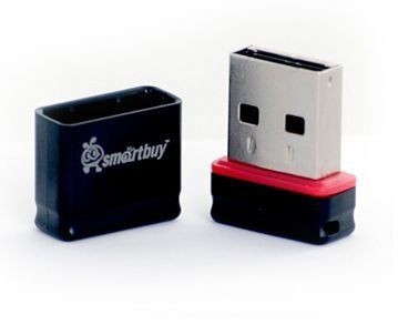 Флеш-накопитель USB 2.0 8GB Smartbuy Pocket series Вlack