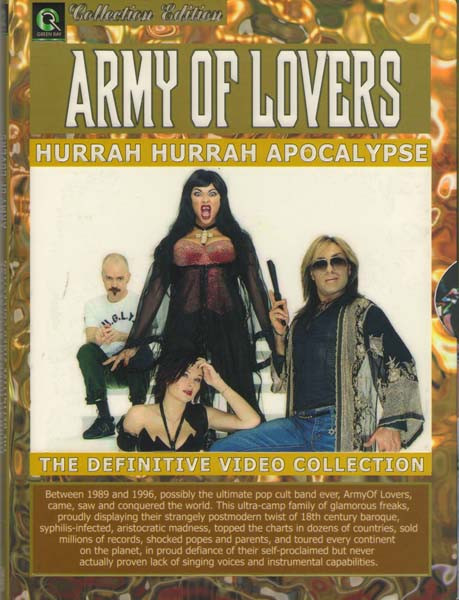 Army of lovers Hurrah, Hurrah Apocalypse The definitive video collection на DVD