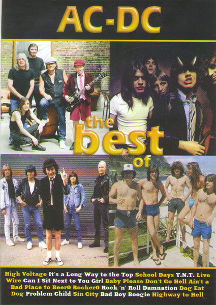 AC DС The best of (Plug Me In / Brian Johnson era / Between the cracks / Rough and tough) на DVD