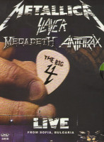 Изображение товара Metallica The big 4 (Metallica, Megadeth, Anthrax, Slayer) Luve from Sofia (2 DVD)