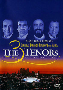 Carreras, Domingo, Pavarotti (Three Tenors) на DVD