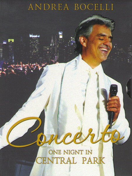 Andrea Bocelli Live In Central Park на DVD